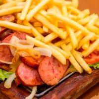 imagem Batata com Calabresa